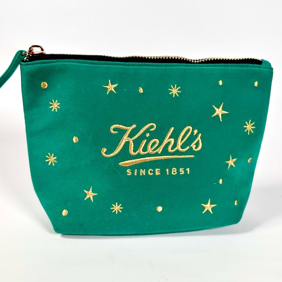 Kiehl's Handbags - Kiehl's Velvet Cosmetic Amenity Pouch Bag